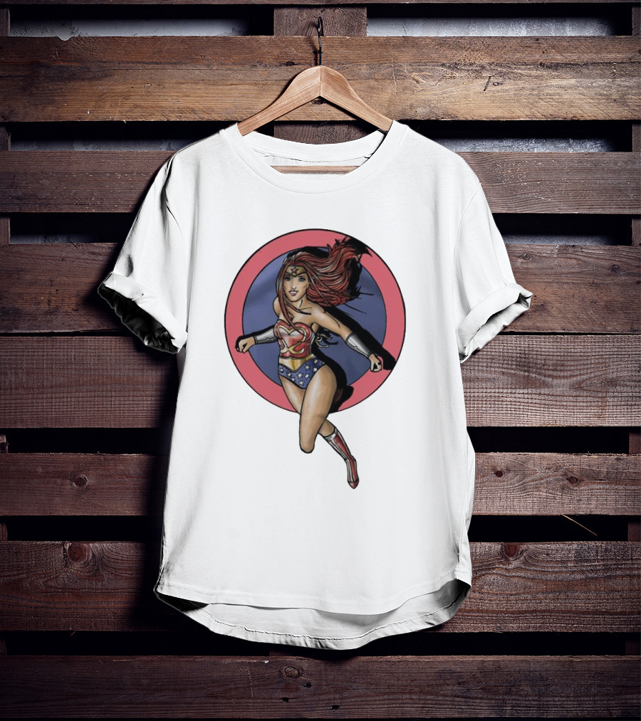 Sassy Stephie Wonder Woman Superhero Sassy T-Shirt