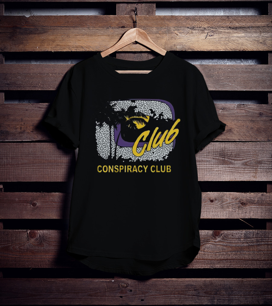 Shane Dawson Conspiracy Club Retro Palm Tree T-Shirt