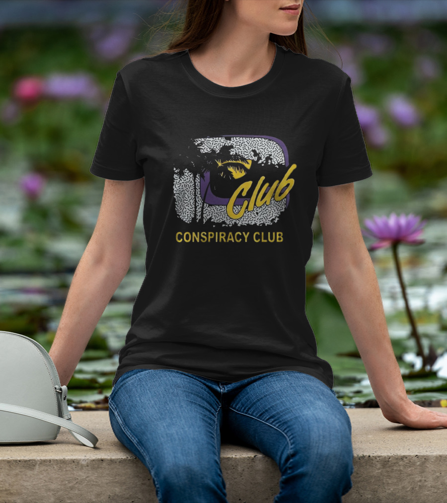 Shane Dawson Conspiracy Club Retro Palm Tree T-Shirt
