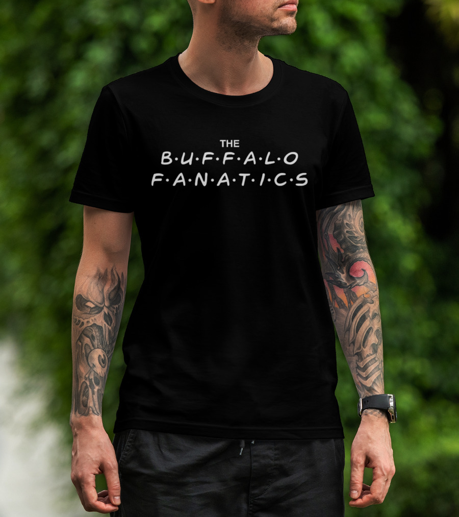 The Buffalo Fanatics Friends TV Show Style Iconic Dots T-Shirt