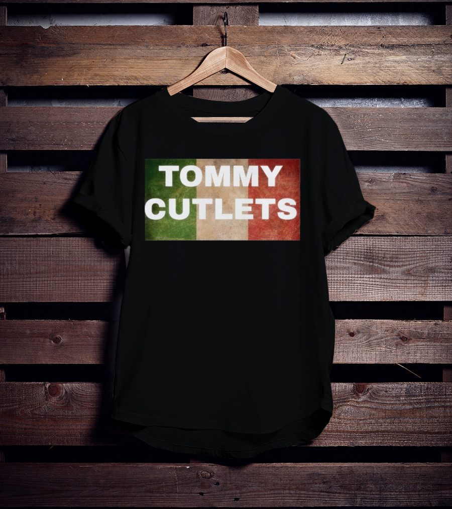 Tommy Cutlets Italian Flag Tommy Devito T-Shirt