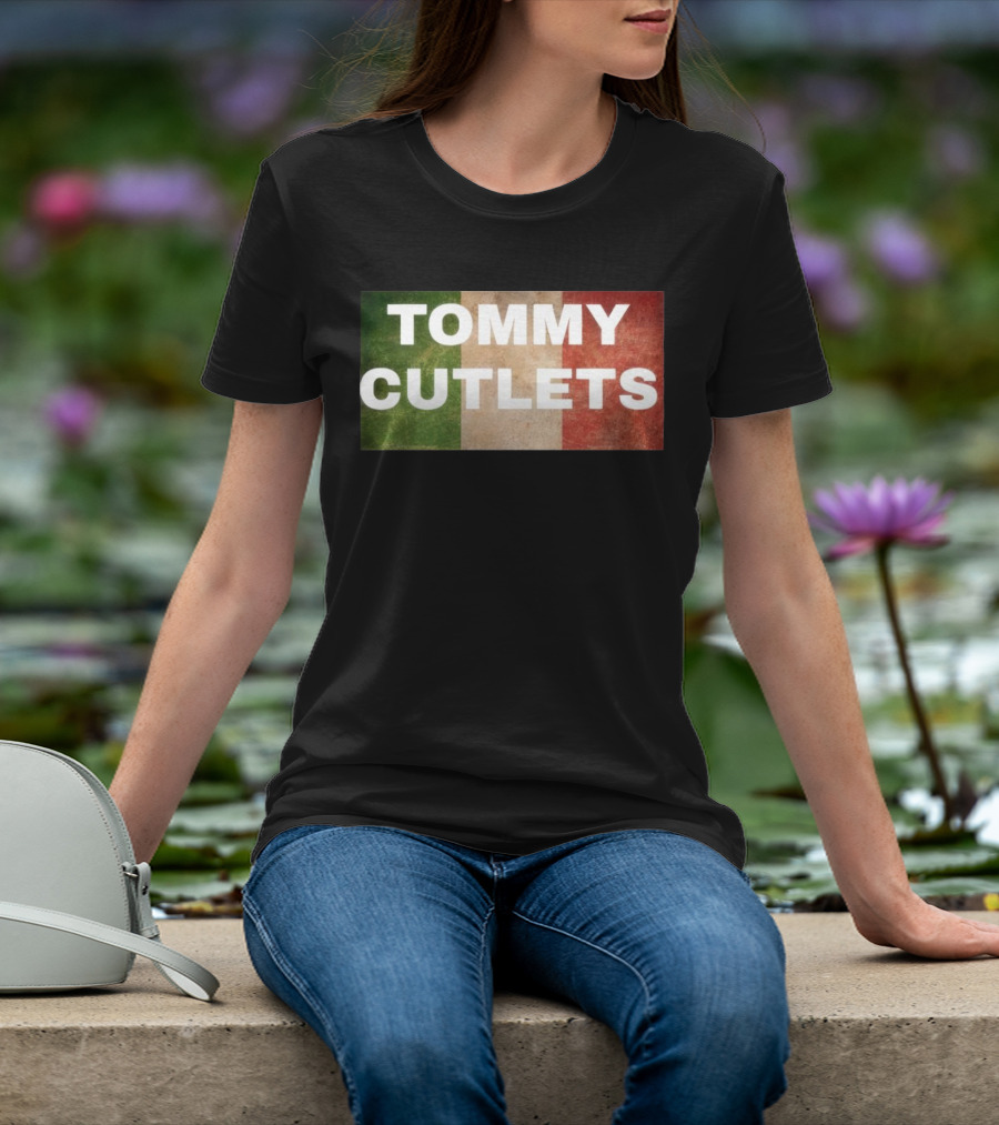 Tommy Cutlets Italian Flag Tommy Devito T-Shirt