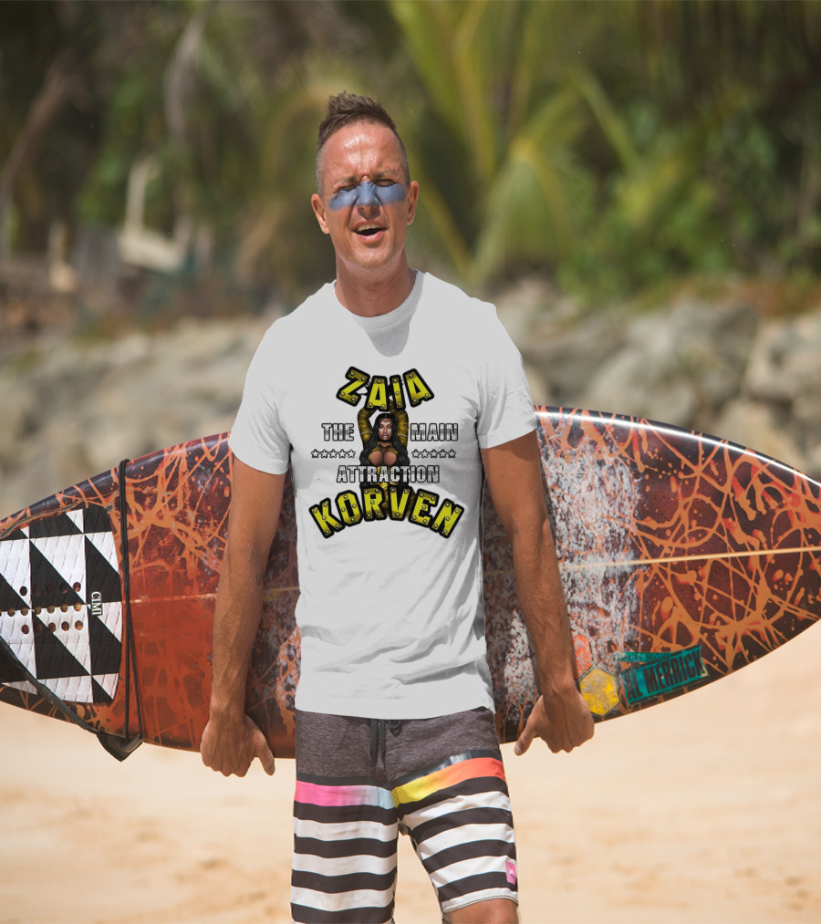 Zaia Korven The Main Attraction Stars T-Shirt