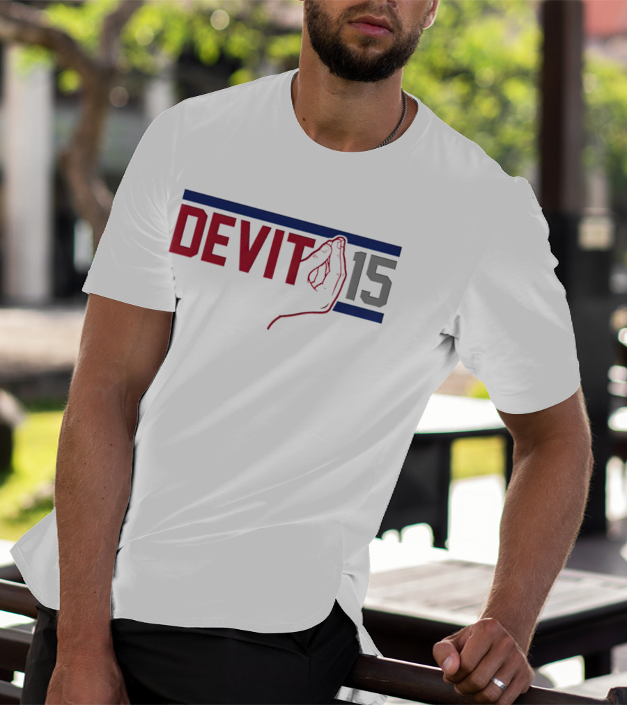 Giants Tommy DeVito Jersey Number 15 With Italian Hand Gesture T-Shirt