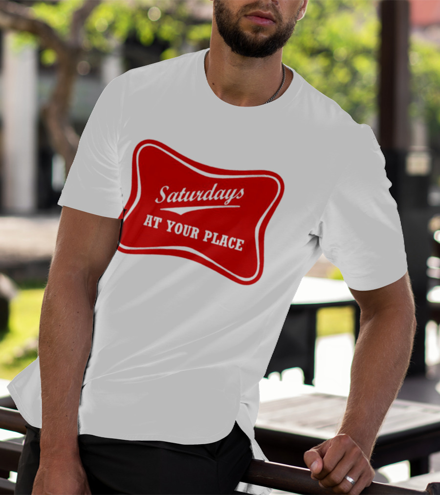 Saturdays At Your Place Red Label T-Shirt