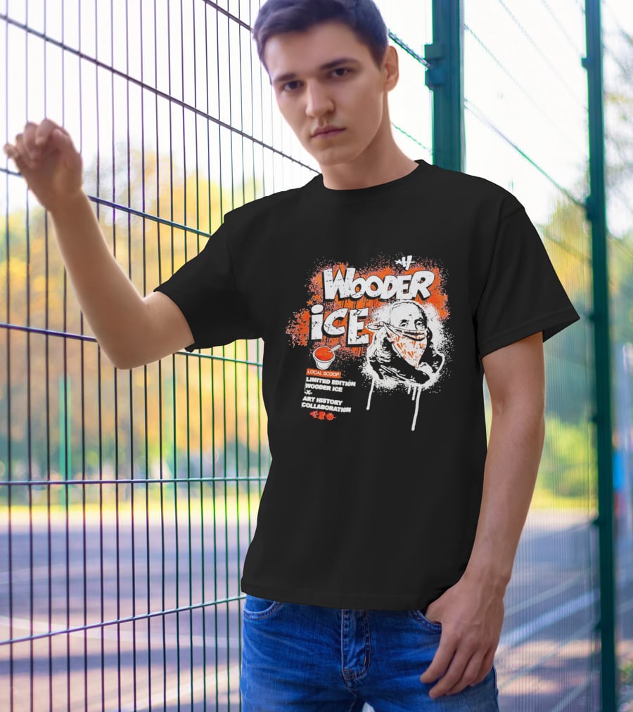 Wooder Ice Local Scoop Art History Collaboration T-Shirt