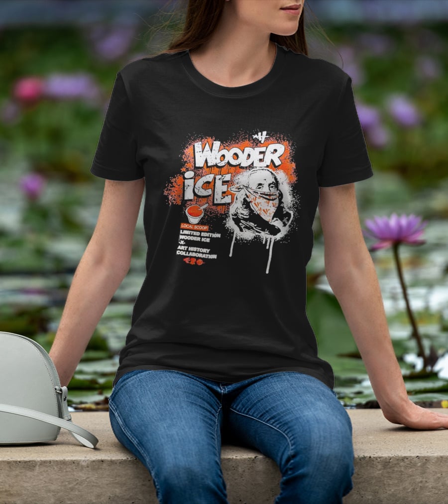 Wooder Ice Local Scoop Art History Collaboration T-Shirt
