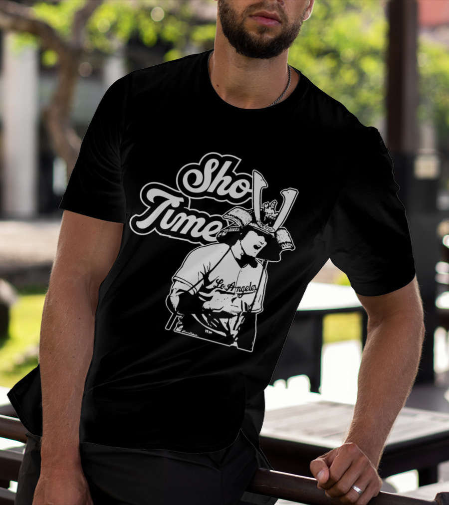 Sho Time Samurai Shohei Ohtani Los Angeles Baseball T-Shirt