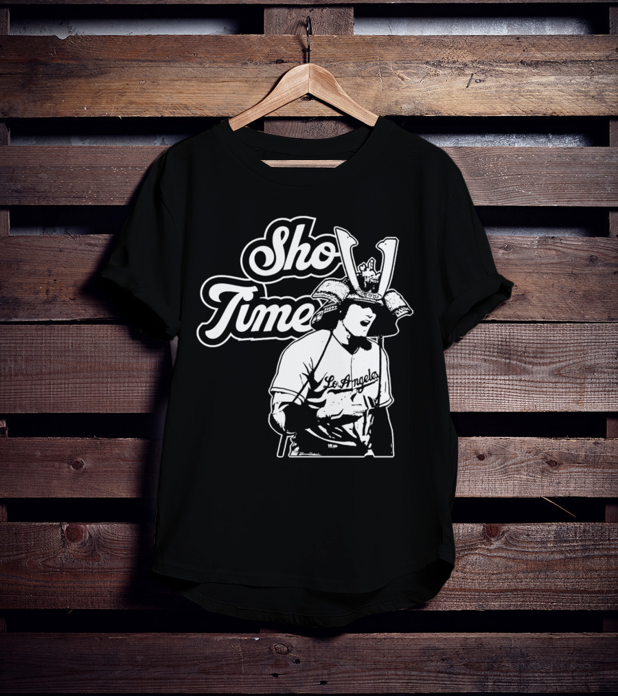 Sho Time Samurai Shohei Ohtani Los Angeles Baseball T-Shirt