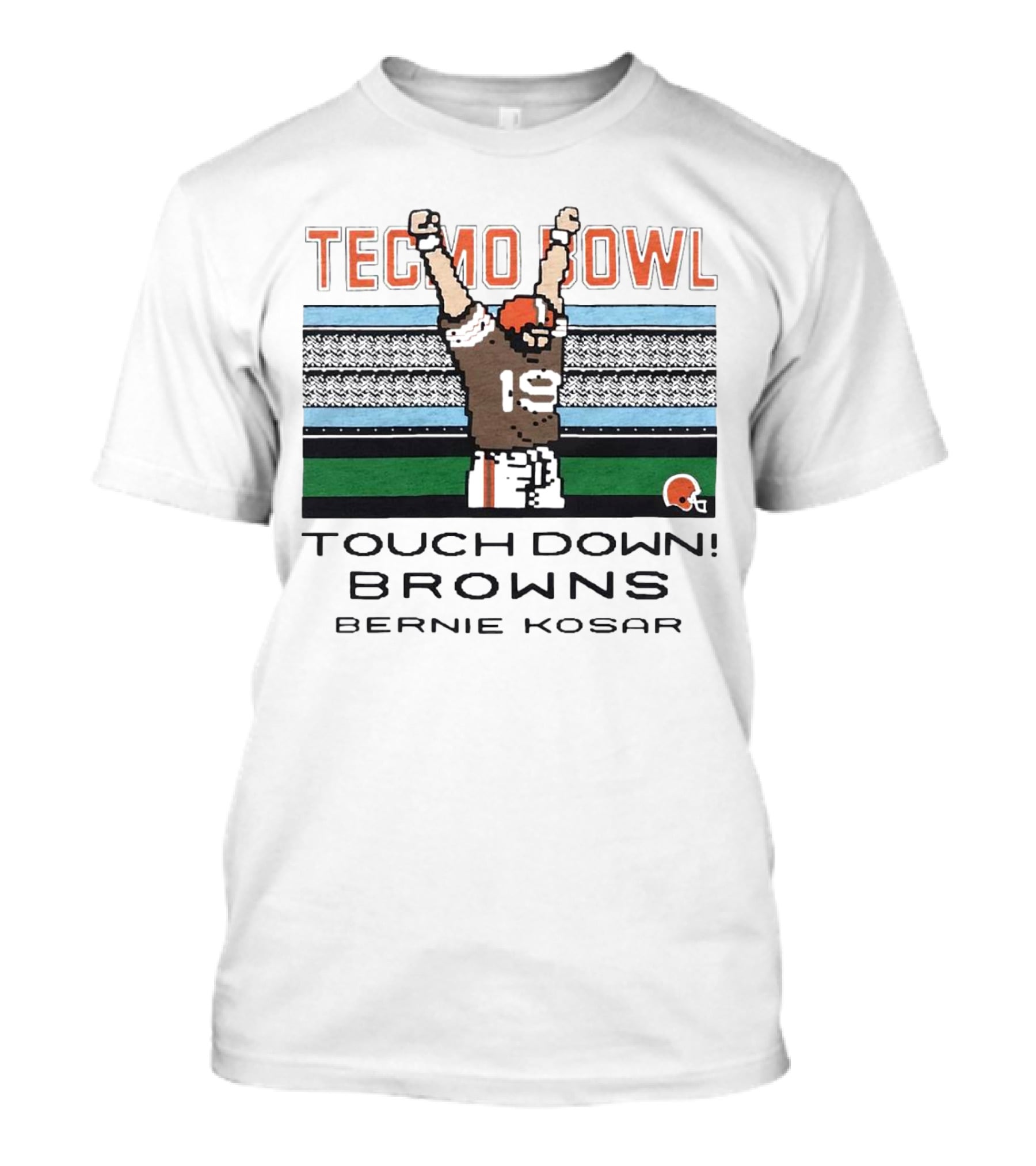 Tecmo Bowl Touchdown Browns Bernie Kosar T-Shirt