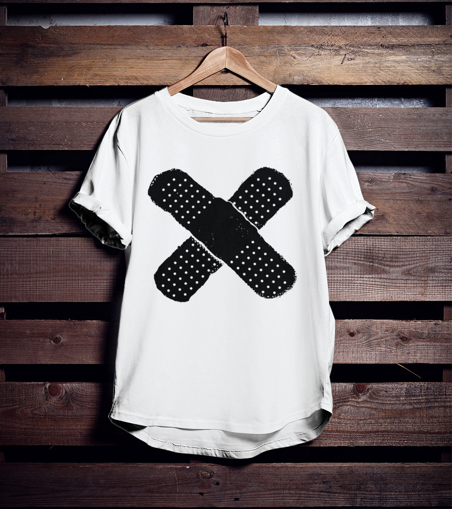The First Time Band-Aid Kid Laroi Style Cross Bandaid T-Shirt