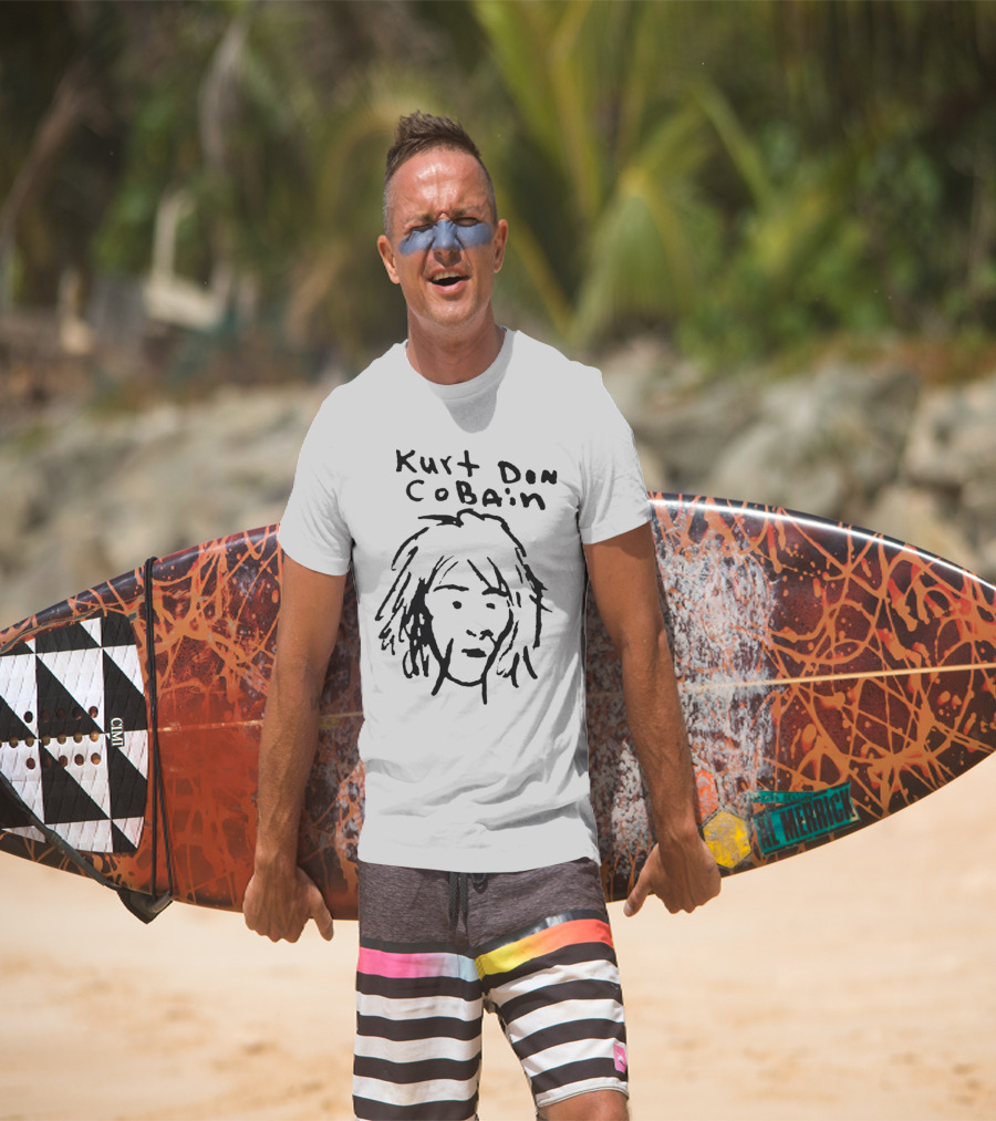 Kurt Don Cobain Draw T-Shirt