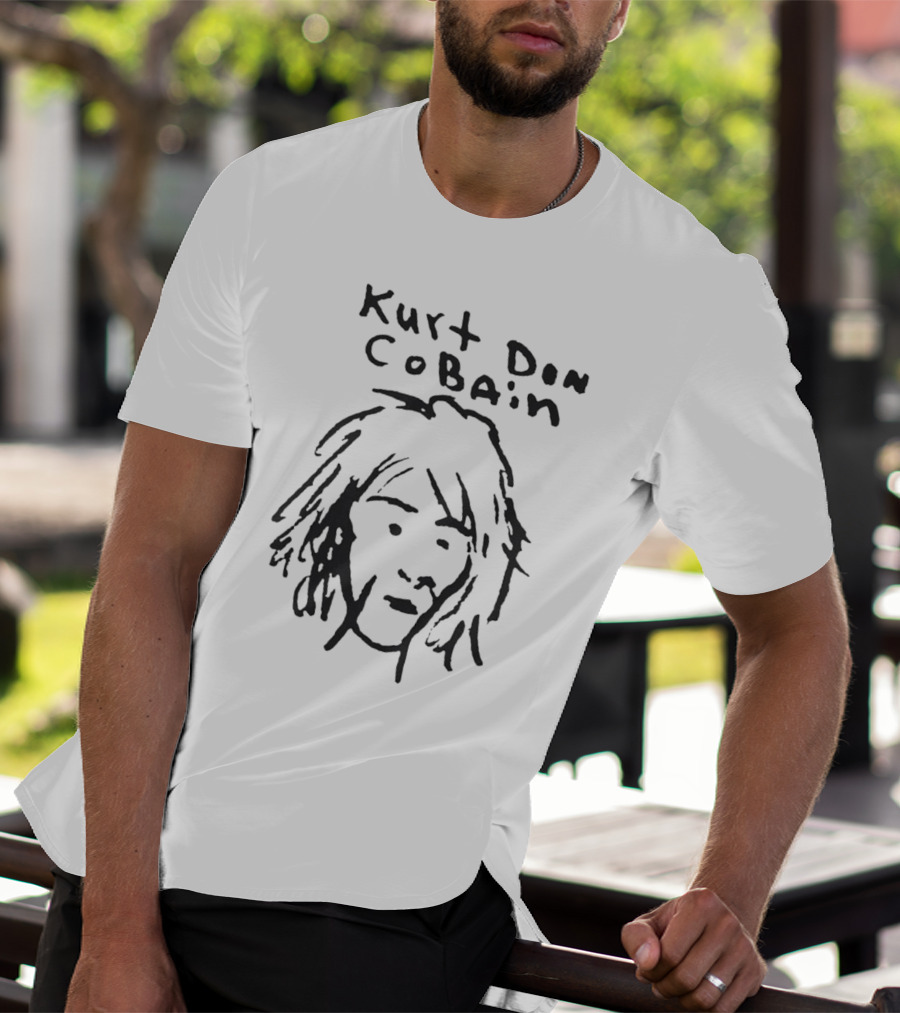 Kurt Don Cobain Draw T-Shirt
