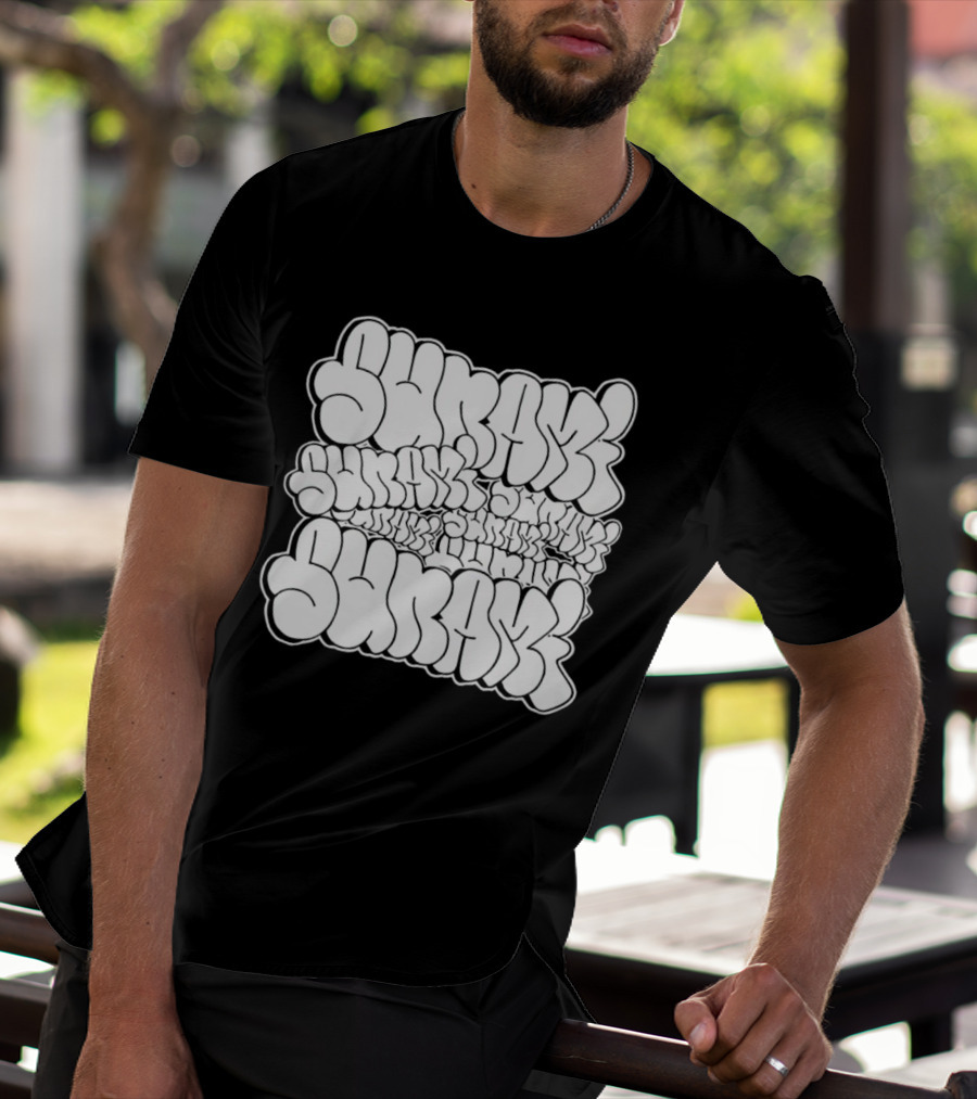 Sunami Cold Cuts Stacked Text T-Shirt