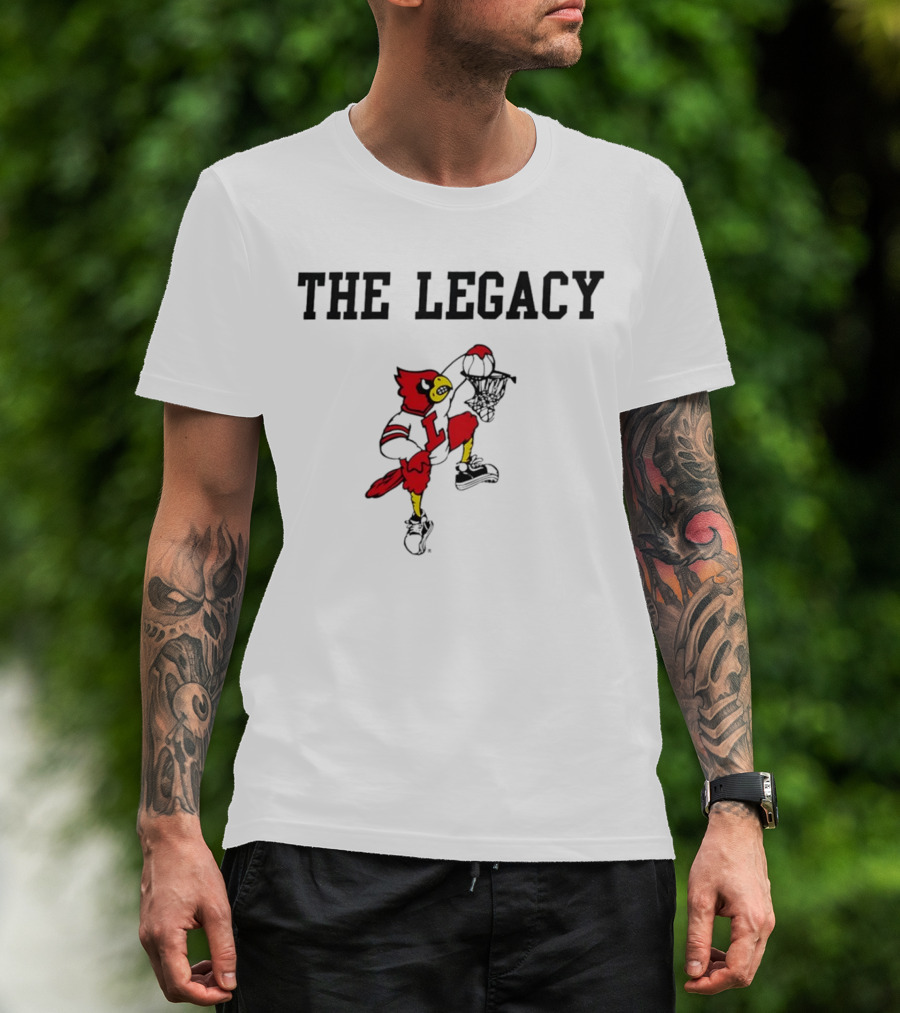 The Legacy Louisville Cardinals Dunking Bird T-Shirt