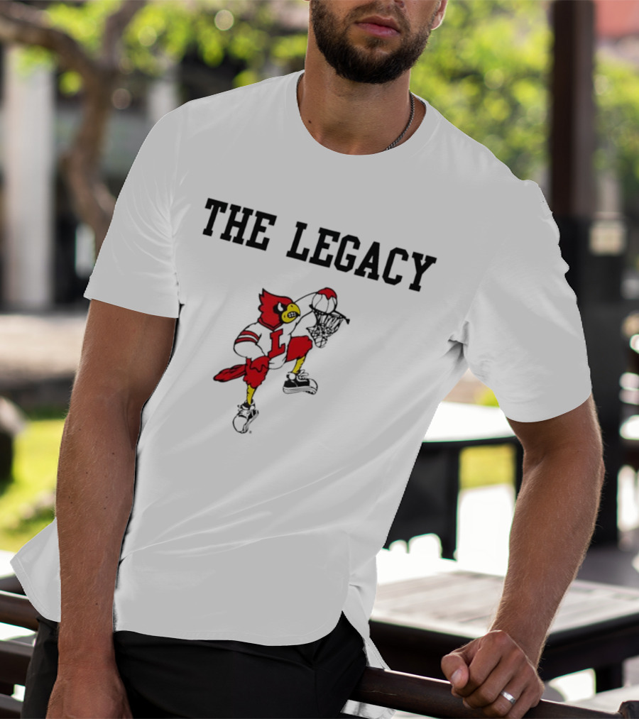 The Legacy Louisville Cardinals Dunking Bird T-Shirt