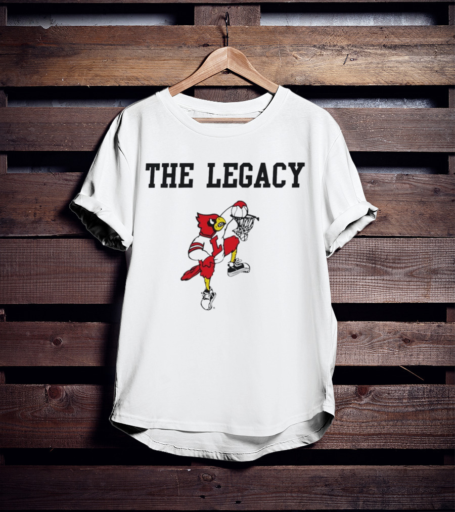 The Legacy Louisville Cardinals Dunking Bird T-Shirt