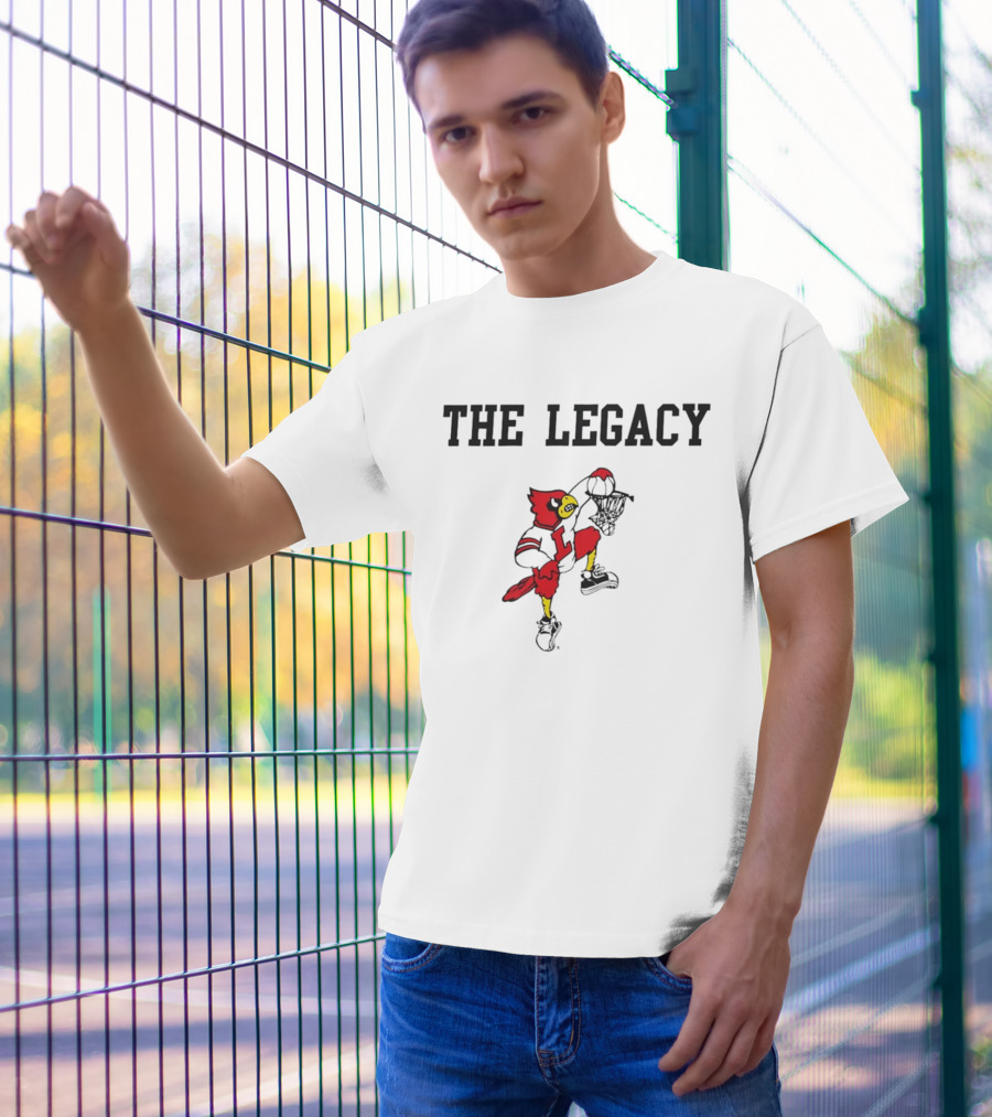 The Legacy Louisville Cardinals Dunking Bird T-Shirt
