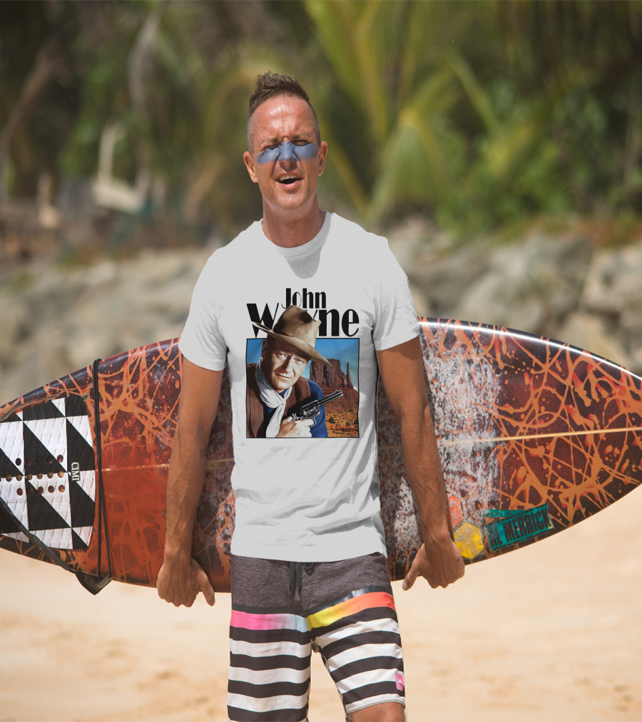 John Wayne Cowboy Western Movie Legend T-Shirt