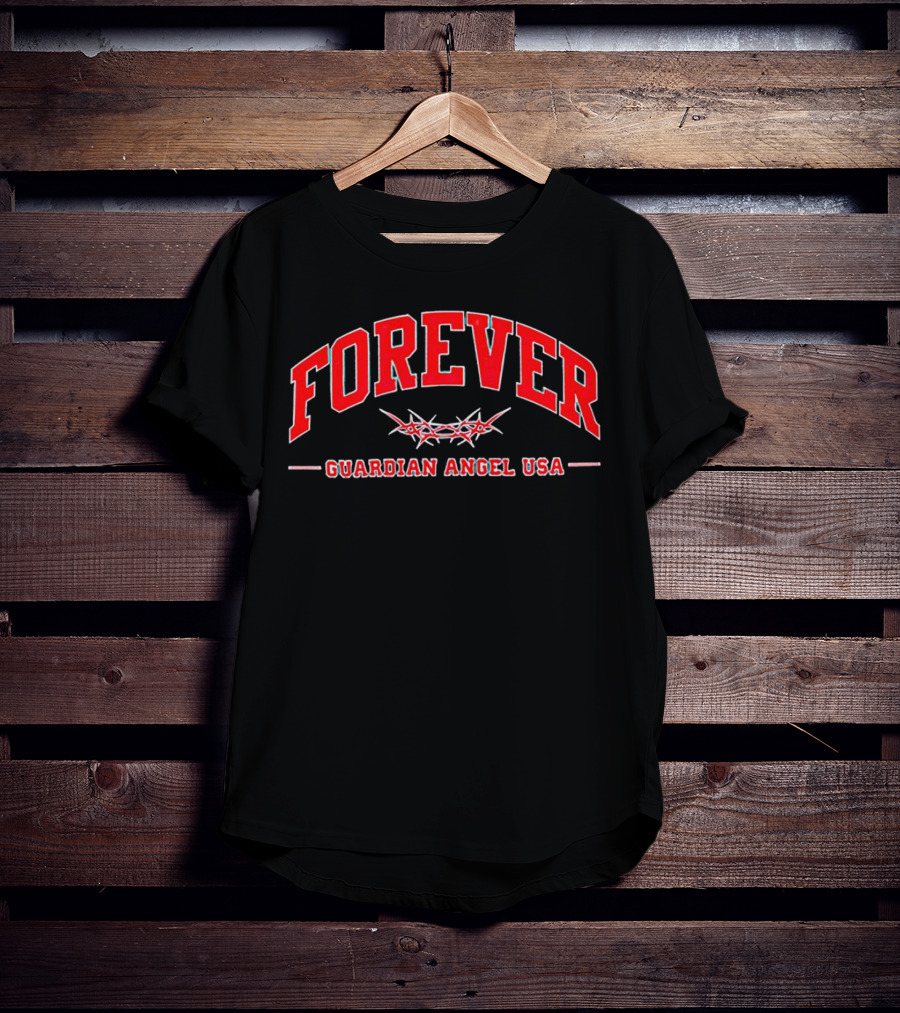Forever Guardian Angel USA T-Shirt