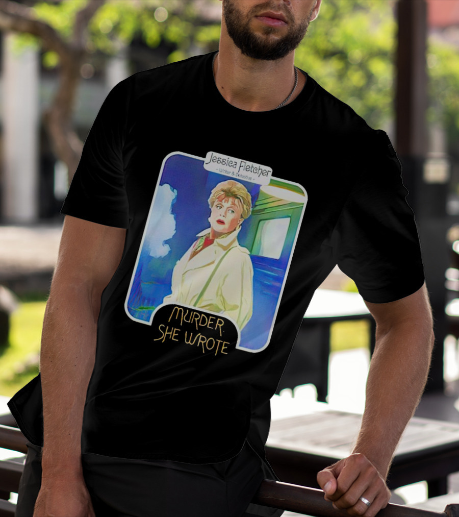 Jessica Fletcher Writer Detective Murder She Wrote T-Shirt