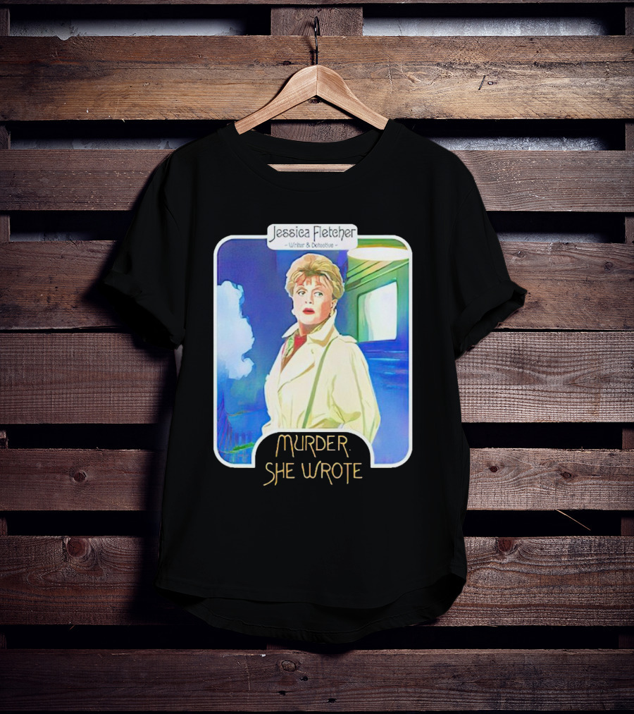 Jessica Fletcher Writer Detective Murder She Wrote T-Shirt
