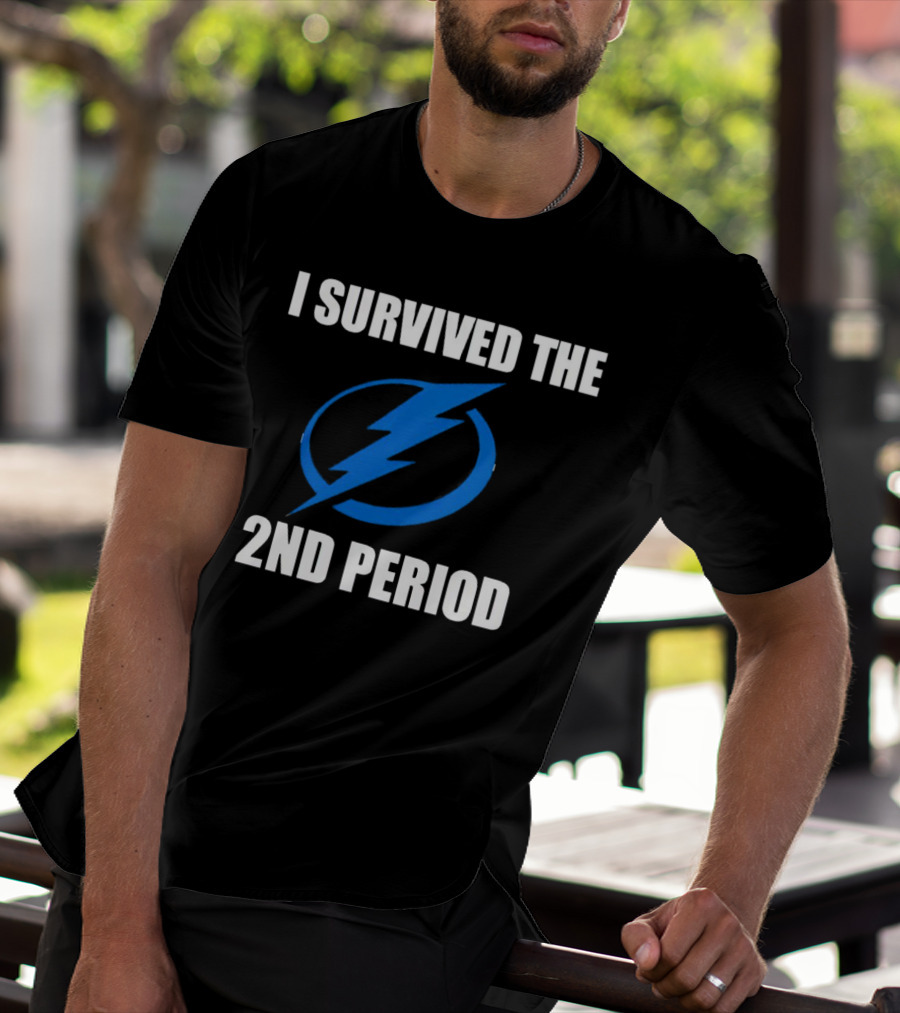 Tampa Bay Lightning I Survived The 2nd Period T-Shirt