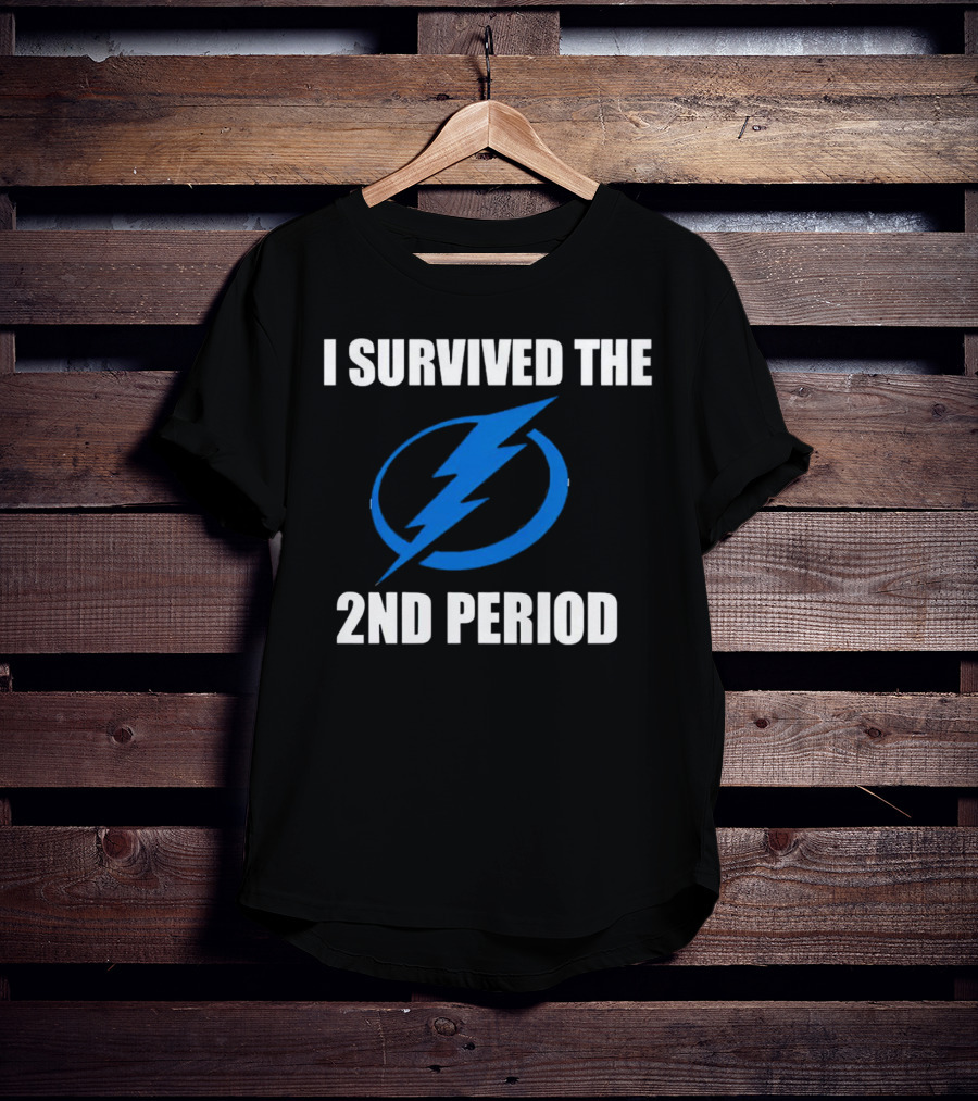 Tampa Bay Lightning I Survived The 2nd Period T-Shirt