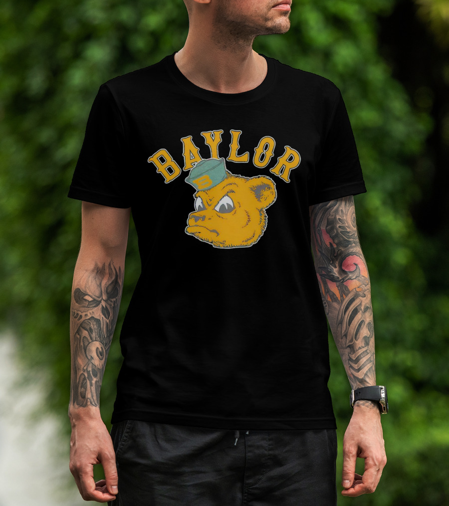 Baylor Bears Vintage Bear Mascot T-Shirt