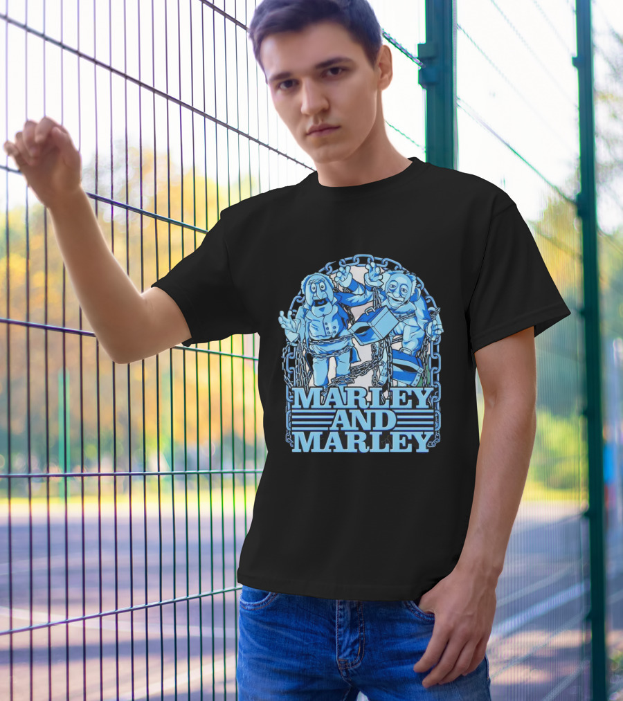 Marley And Marley Muppets Ghosts Chains Scene T-Shirt