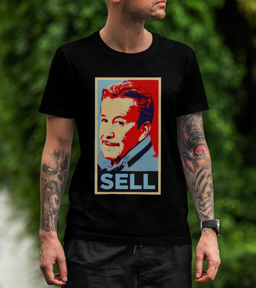 Sell Hope Style Portrait Red Blue Face T-Shirt