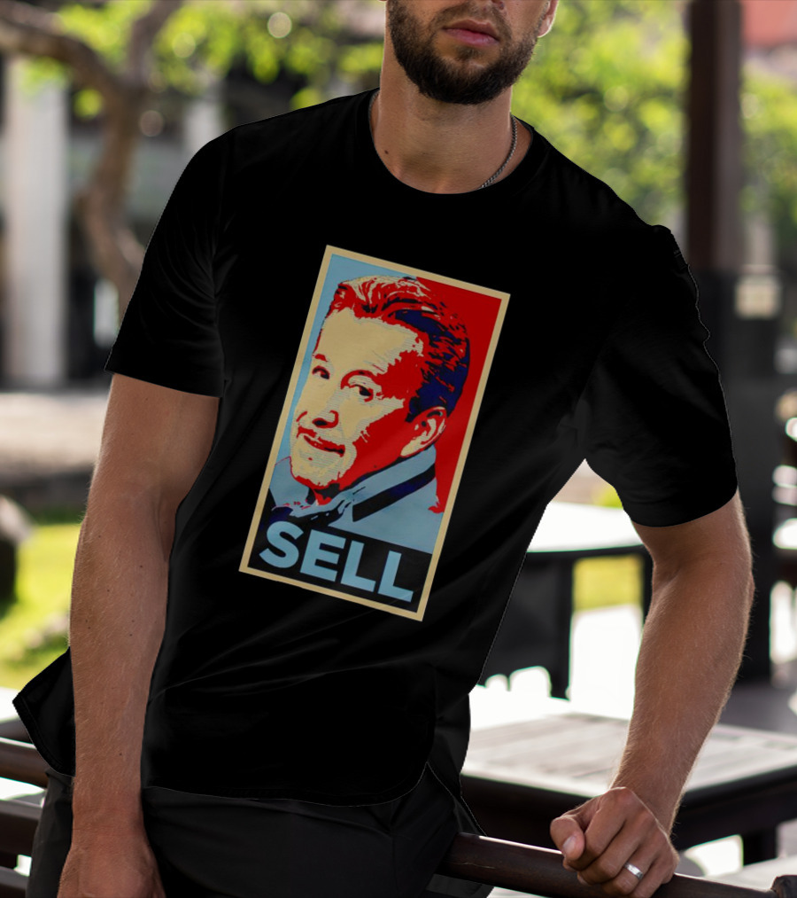 Sell Hope Style Portrait Red Blue Face T-Shirt