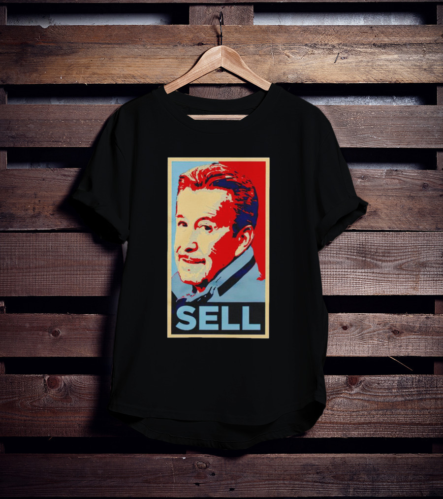 Sell Hope Style Portrait Red Blue Face T-Shirt