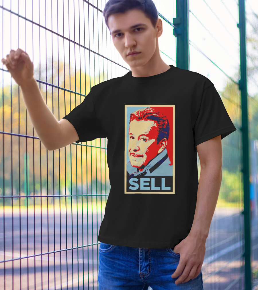 Sell Hope Style Portrait Red Blue Face T-Shirt