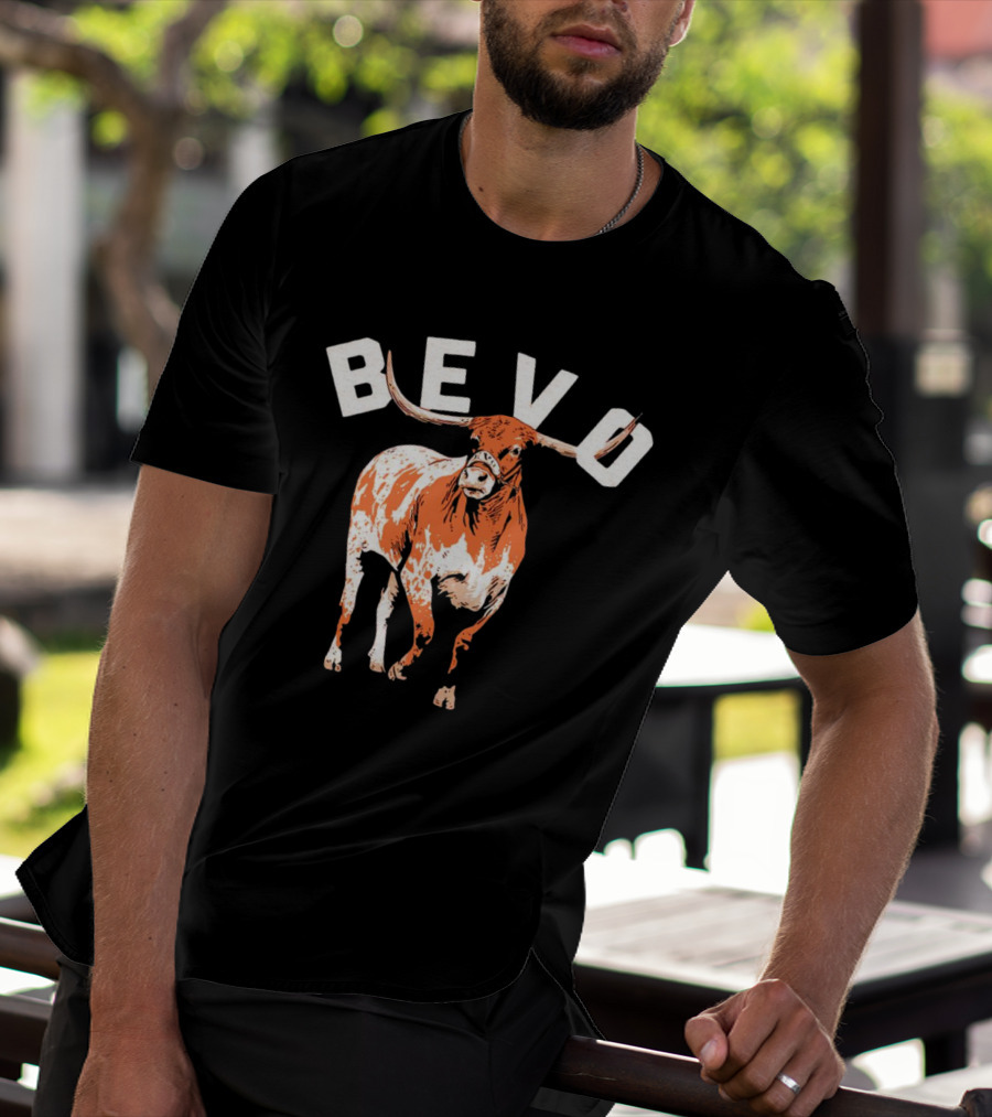 BEVO Texas Longhorn Iconic Mascot T-Shirt