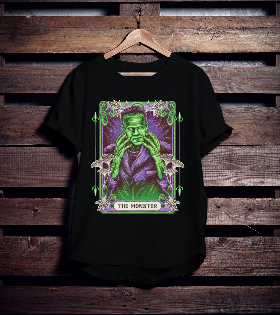 The Monster Frankenstein’s Monster Vintage Horror T-Shirt