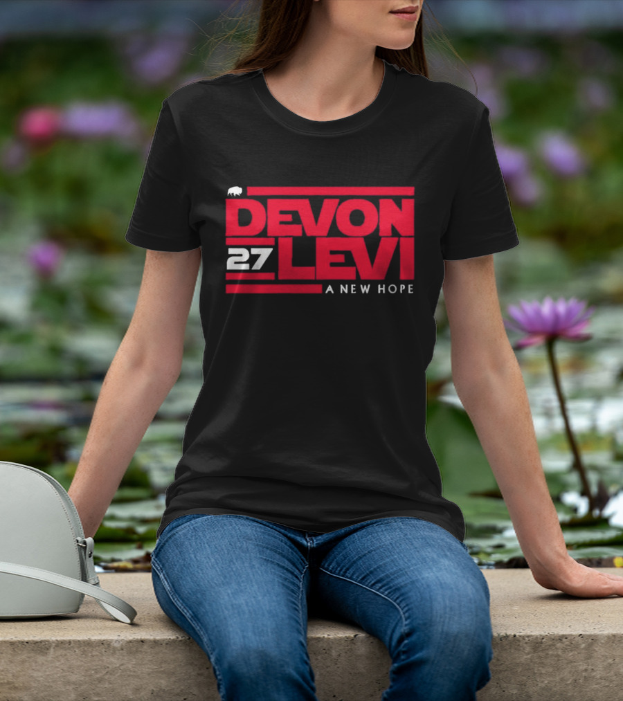 Devon Levi 27 A New Hope Buffalo Sabres NHL T-Shirt