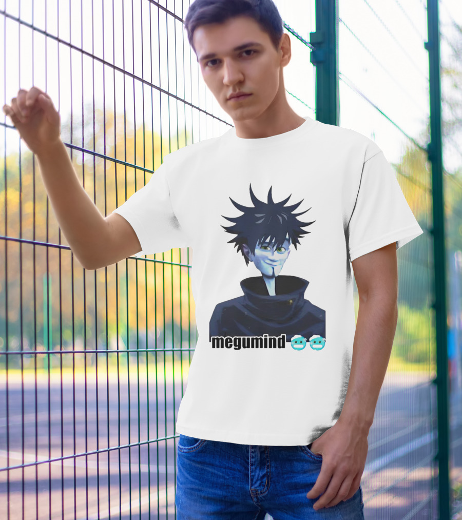 Fushiguro Megumi Megumind Emoji Face T-Shirt