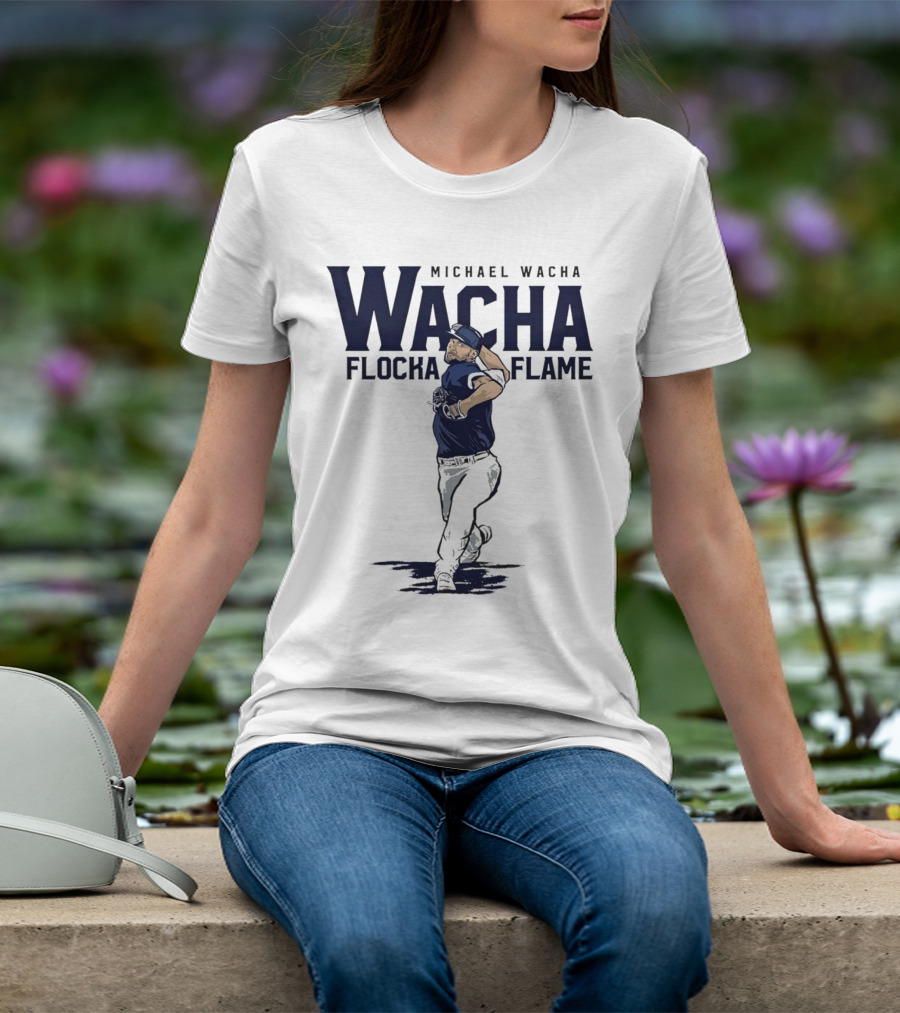 Michael Wacha Flocka Flame Pitching Baseball Kansas City Royals T-Shirt