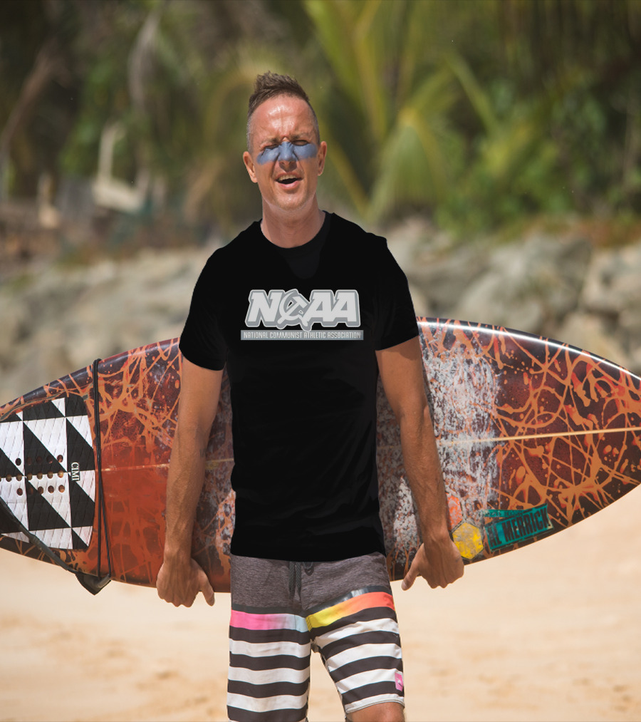 NCAA National Communist Athletic Association Hammer And Sickle Tennessee Fans T-Shirt