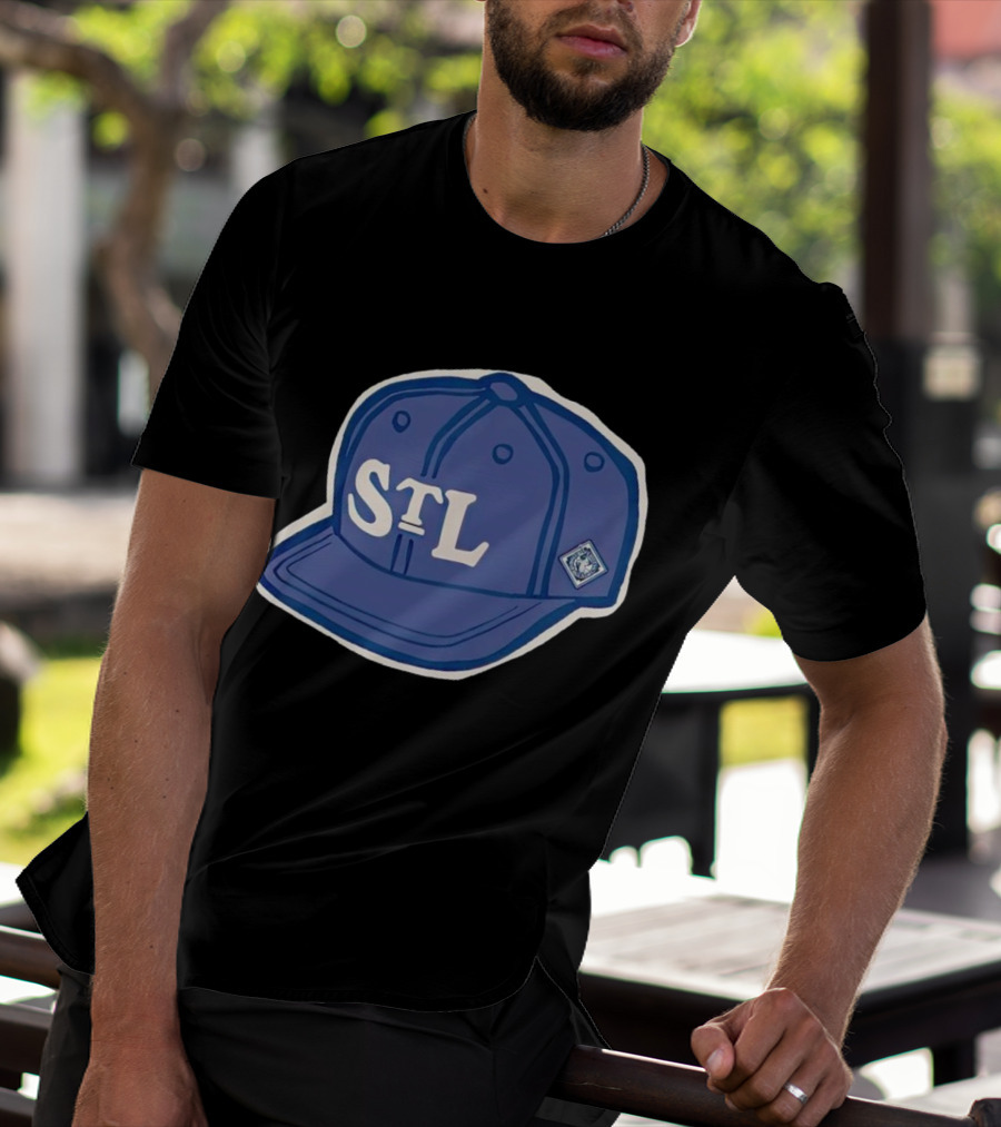 St. Louis Stars STL Negro Leagues Baseball Cap Insignia T-Shirt
