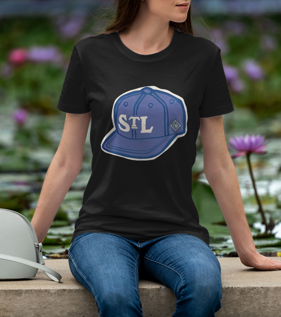 St. Louis Stars STL Negro Leagues Baseball Cap Insignia T-Shirt