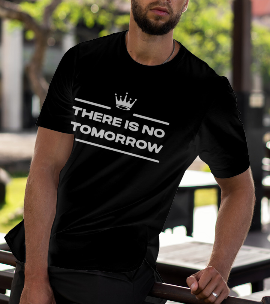 There Is No Tomorrow Carl Weathers Tribute King Crown T-Shirt