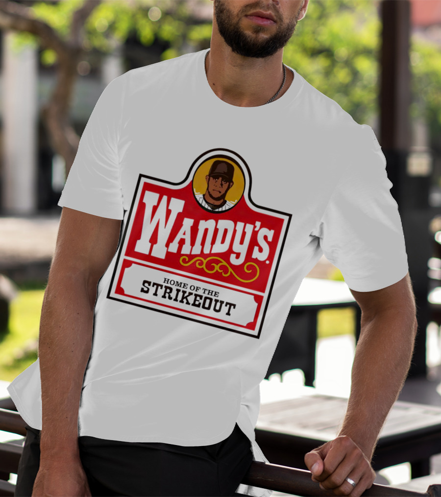 Wandy’s Home Of The Strikeout New York Baseball Classic Pitcher T-Shirt