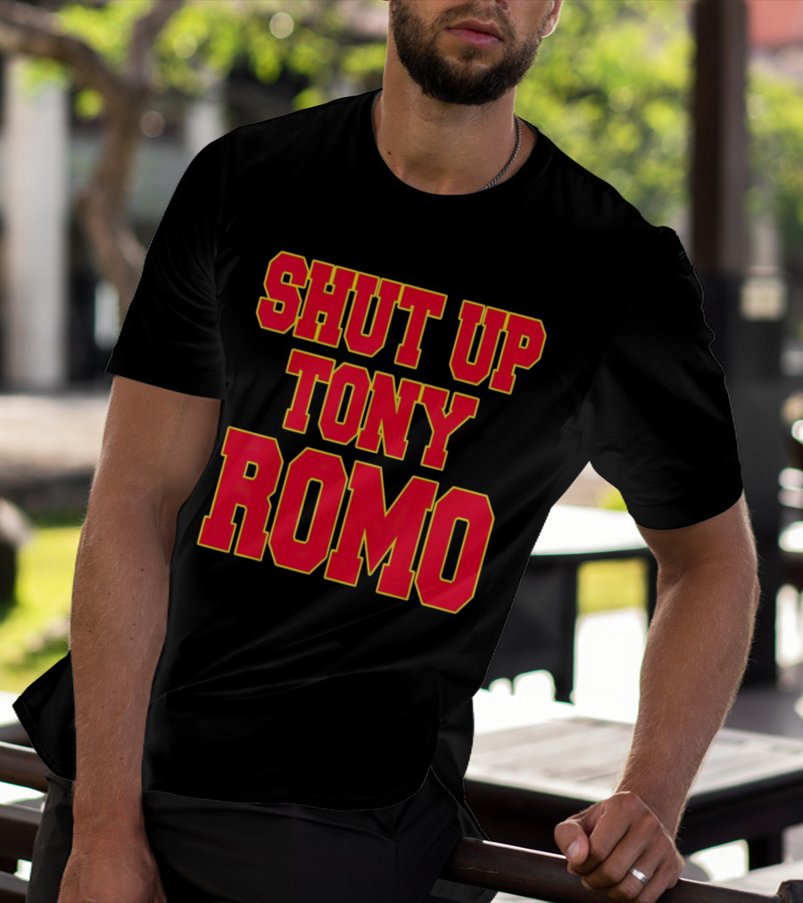 Kansas City Chiefs Shut Up Tony Romo T-Shirt