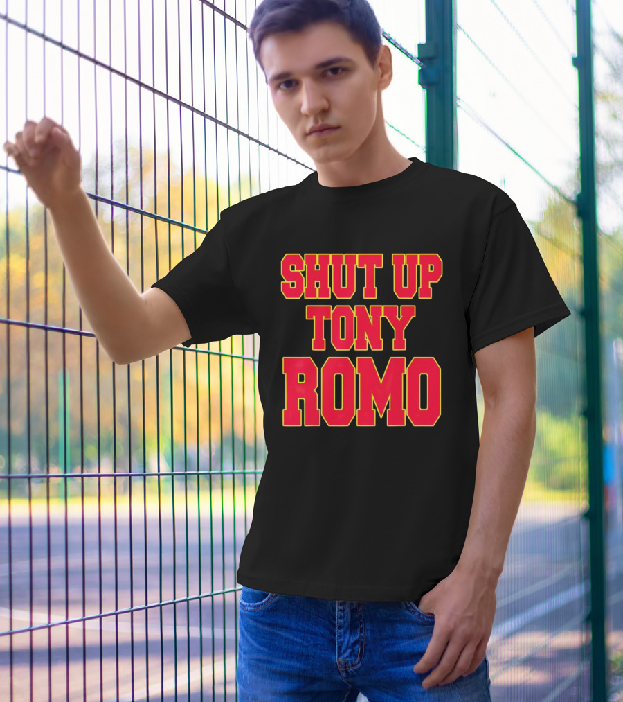 Kansas City Chiefs Shut Up Tony Romo T-Shirt