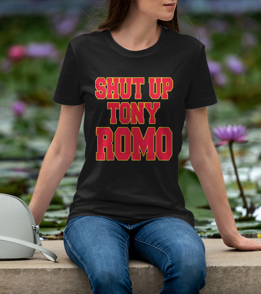Kansas City Chiefs Shut Up Tony Romo T-Shirt