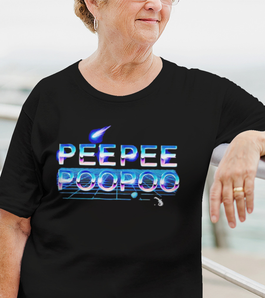 Peepeepoopoo Vaporwave Aesthetic Retro Synthwave T-Shirt