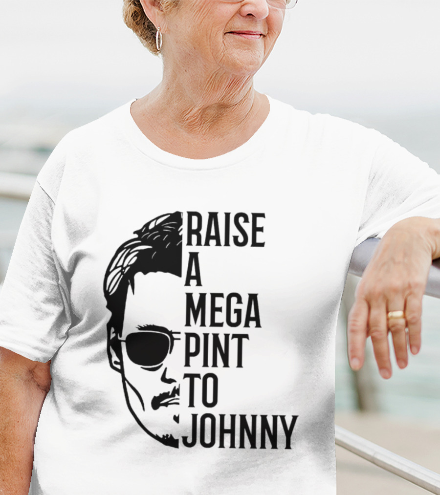 Raise A Mega Pint To Johnny T-Shirt