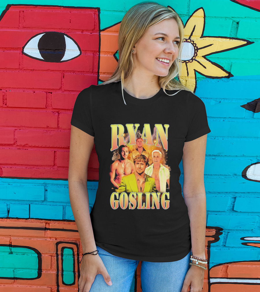 Ryan Gosling Movie Characters T-Shirt